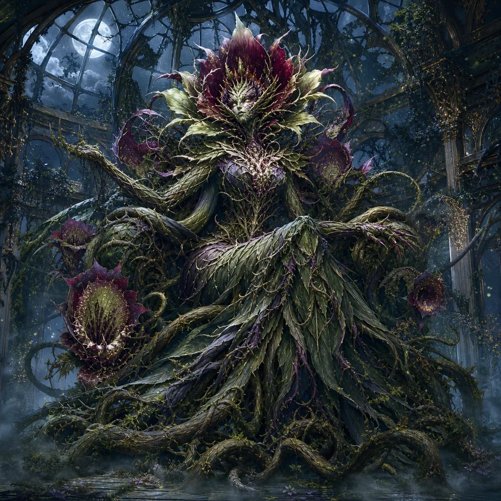 瘴花の女王ヴェルデラのイメージ
